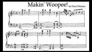 Oscar Peterson - Makin' Woopee! (transcription) chords