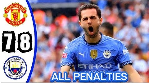 Man United vs Man City 7-8 | All Goals Extended Highlights 2024