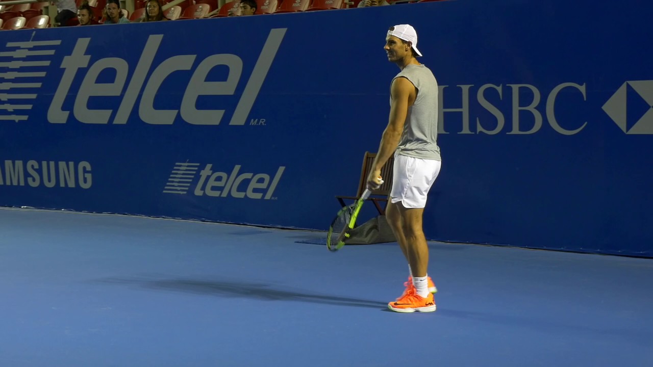 Entrenamiento Rafa Nadal - YouTube