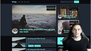 Bootstrap 4 tutorial 2020: Create Responsive Blog Website in 2020 (newest Bootstrap)