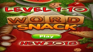 Word Snack | English | Level 1-10 | New 2018 screenshot 5