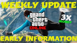 Gta Online 3X Money Weekly Update Early Information