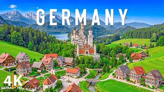 Germany 4K 🇩🇪 Bavarian Alps, Historic Villages & Relaxing Scenic Views 4K UHD