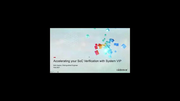 Accelerating your SoC Verification with System VIP