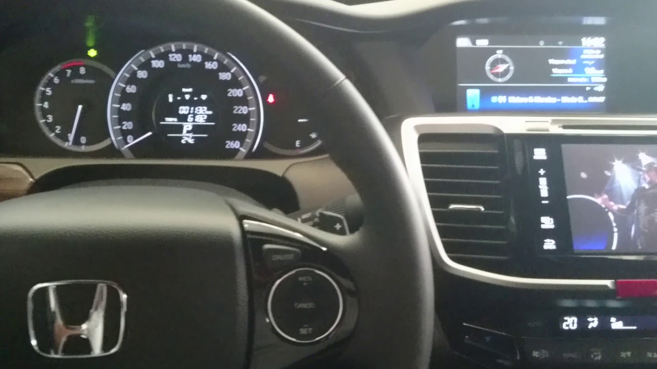 Honda Accord 2018 Desbloqueio em movimento - ArtsomAuto
