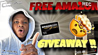 FREE AMAZON GIFT CARD GIVEAWAY !!!