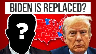 SHOCKING 2024 Election Map Prediction if Joe Biden Drops Out | TRUMP vs. ???