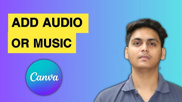 How to add audio to canva | insert music in canva