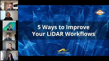 5 Ways to Improve Your LiDAR Workflows