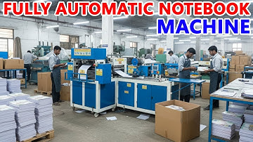 Notebook Making Machine | Notebook Making Business Full Information | Notebook Making Machine Price