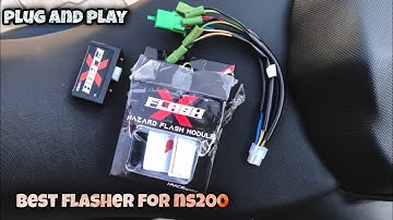 Best flasher for Ns200 | easy to install | direct fit | plug and play | no wire cutting