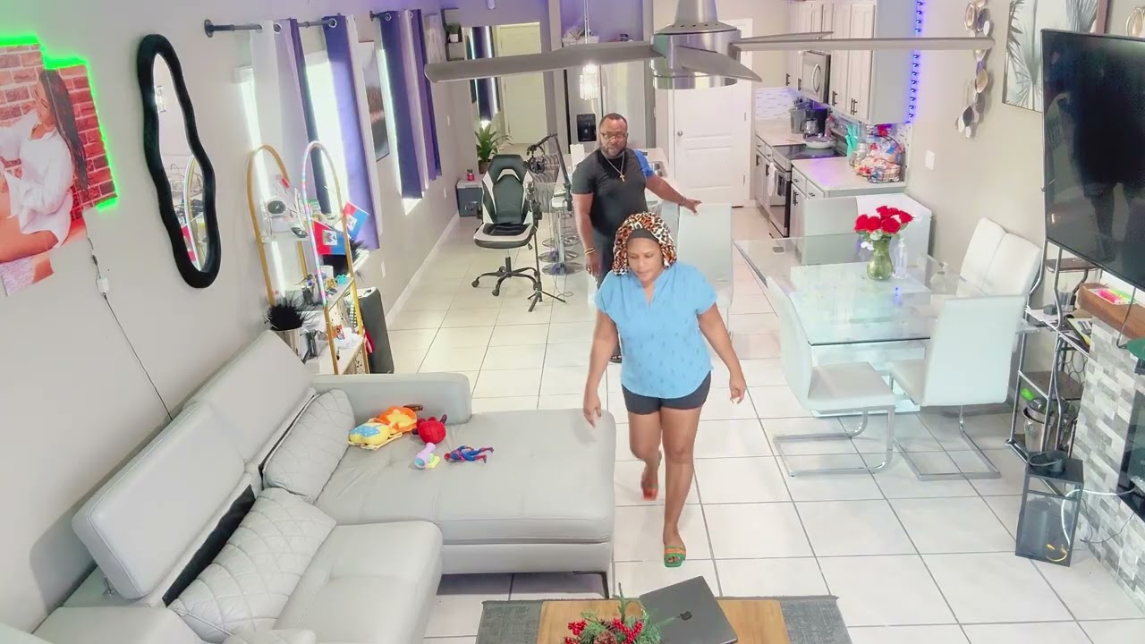 Soraya fè Dave wont nn live TikTok zen Pete dèyè camera a 😳