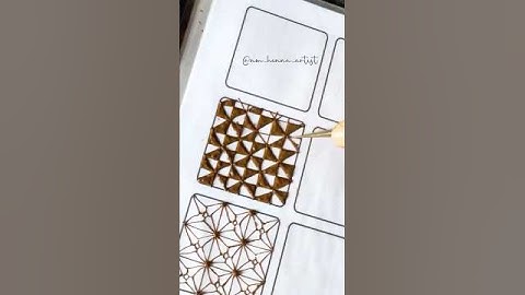 Easy Grid Mehndi Tutorial❤️ #mehndi #artist #henna #mehandi #gridmehndi #grid #viral #easy #fypシ