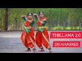 Thillana 20  dhanashree  dance cover  chandana  anishka  nrithya sravanthi