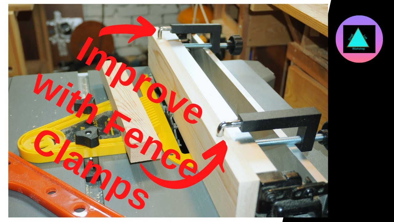 Improve your Table Saw performance with the cheapest Fence Clamps on