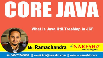 Core Java Tutorials | What is Java.Util.TreeMap in JCF | by Mr.Ramachandra