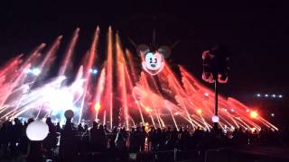 World Of Color Season Of Light, New Show, Disneys California Adventure, 11-20-16, Shot In 4K