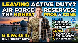 Leaving Active Duty My Honest Air Force Reserves Experience | Active vs Reserves | Pros and Cons