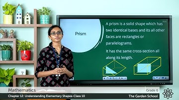 Grade 6 Mathematics Chapter 12 Class 10 3D Shapes