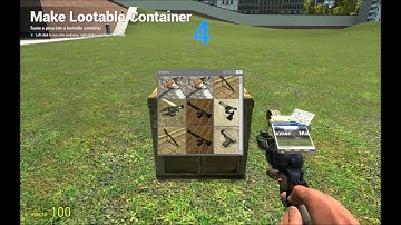 [Gmod Lua] Lootable Container