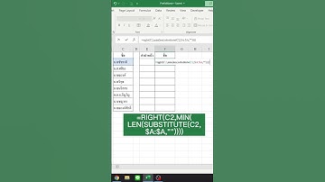 Excel Chapter2: Substitute: แยกคำนำหน้าชื่อออก #excel