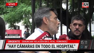 📢 Denunciaron una vi@lación en el Hospital Fernández