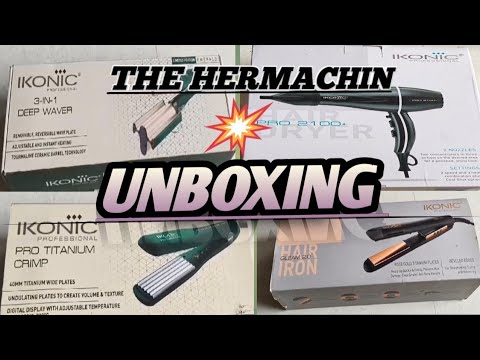 Ikonic Face Razor Machine ikonic hair machine unboxing 💖#hairtutorial @aenivlogs30 - YouTube