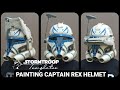 Painting and Weathering Captain Rex Foam Helmet