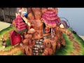 Distinguished Carver Crafts a Whimiscal Tree Stand Large Enough Large Enough for a 6-Foot Tree Distinguished Carver Crafts a Whimiscal Tree Stand Large Enough Large Enough for a 6-Foot Tree
