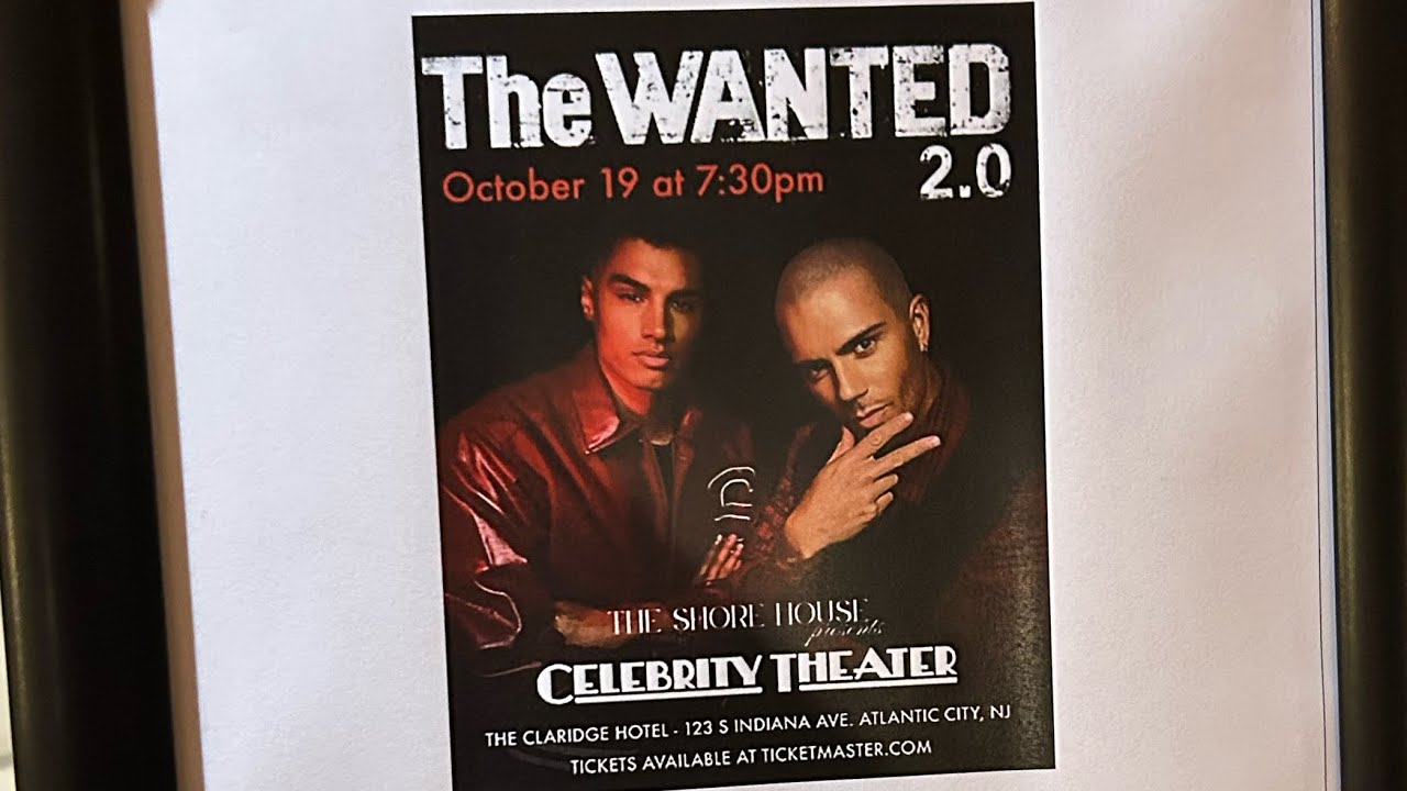 The Wanted 2.0 - Atlantic City 2025. 