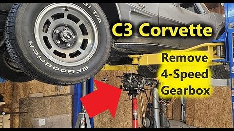 1978 Silver Anniversary Corvette - Mechanical Restoration - Part 2 - Remove 4-Speed