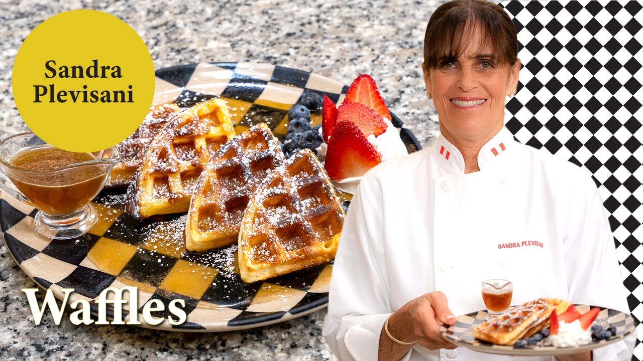 Receta de waffles paso a paso | Sandra Plevisani