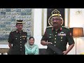 Majlis Pemakaian Pangkat Pegawai Tauliah Kehormat Askar Wataniah bagi YTM Tunku Besar Tampin,