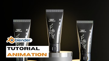 Product Animation Face Wash | Blender Tutorial Full