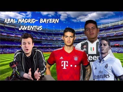 El destino de James Rodríguez Bayern, Juventus, Real Madrid
