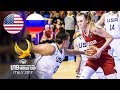 USA 🇺🇸 v Russia 🇷🇺 - Classic Full Games | FIBA Women's U19 World Cup 2017