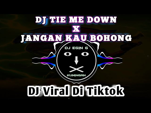 DJ TIE ME DOWN X JANGAN KAU BOHONG [FATIN] 🎧🔊 DJ YANG LAGI VIRAL DI TIKTOK | DJ FULL BASS class=
