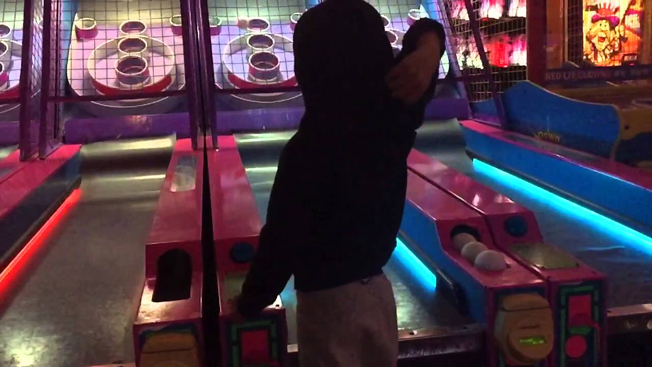 Troy skee ball 36k high score YouTube
