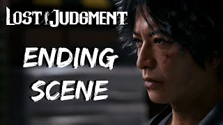 Lost Judgment Ending Scene (Japanese Voice)