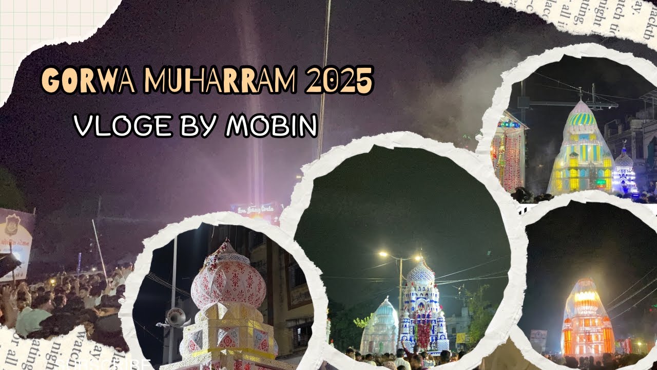 Gorawa Muharram 2025 | Gorawa Muharram vloge | ગોરવા મોહરમ | #muharram #vadodara #gorawa #vlog