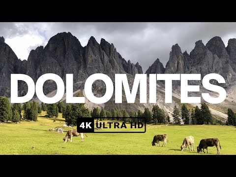 Video: Tempat perlindungan kayu di Dolomites
