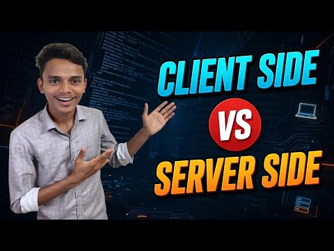 What is Client Side and Server Side? | Client Side vs Server Side! | Backend & Frontend Explained