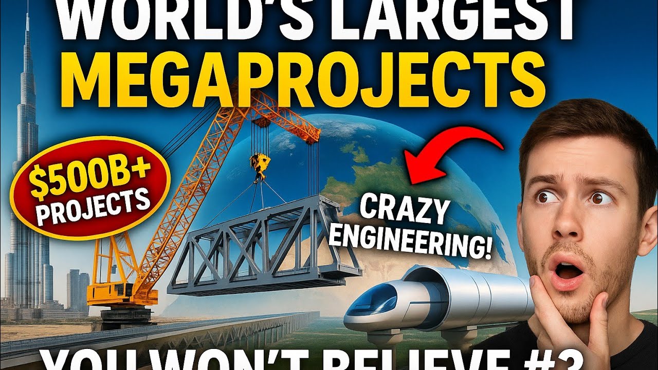 Top 10 Megaprojects That Will Change the World Forever! - YouTube