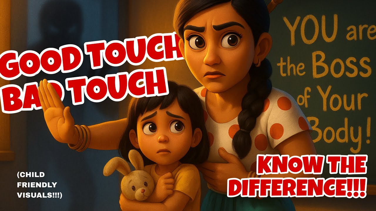 Good Touch, Bad Touch | Tooni Apa Teaches Body Safety to Kids | Child ...