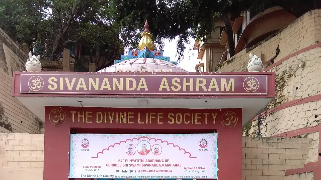 The Divine Life Society HQ, Sivananda Ashram, Rishikesh. YouTube