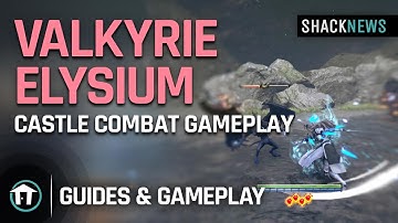 Valkyrie Elysium - Castle Combat Gameplay