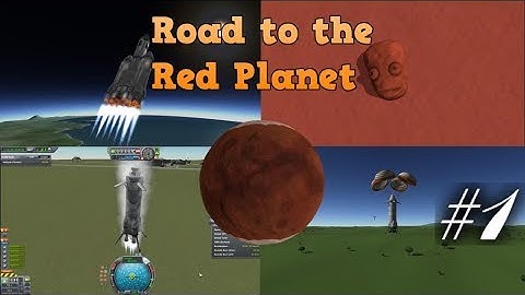 KSP: SpaceX Red Dragon Style Mission (Stock Falcon Heavy & Booster Recovery)