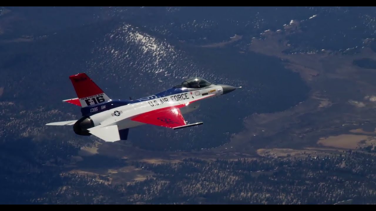 REVEAL of Iconic 'YF-16' Livery for USAF F-16 Viper Demo Team