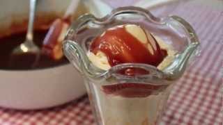 Salted Caramel Sauce Recipe  Caramel Ice Cream Topping