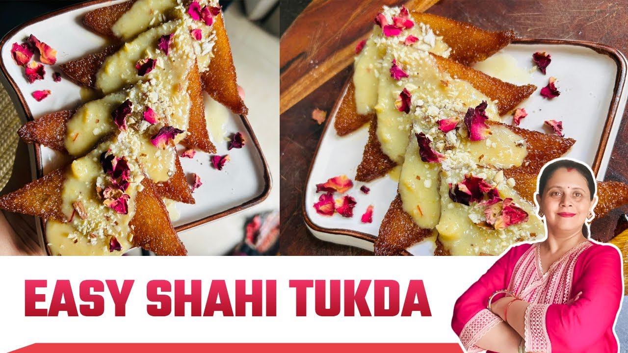 Shahi Tukda Recipe | How to Make Shahi Tukda at Home | Shaadiyon Wali Mithai 😍 